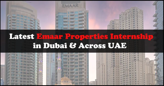 Emaar Properties Internship